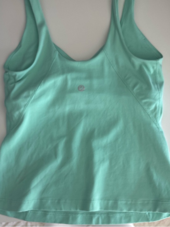 lululemon athletica Mint Green V-Neck Tank Top - Picture 2 of 2